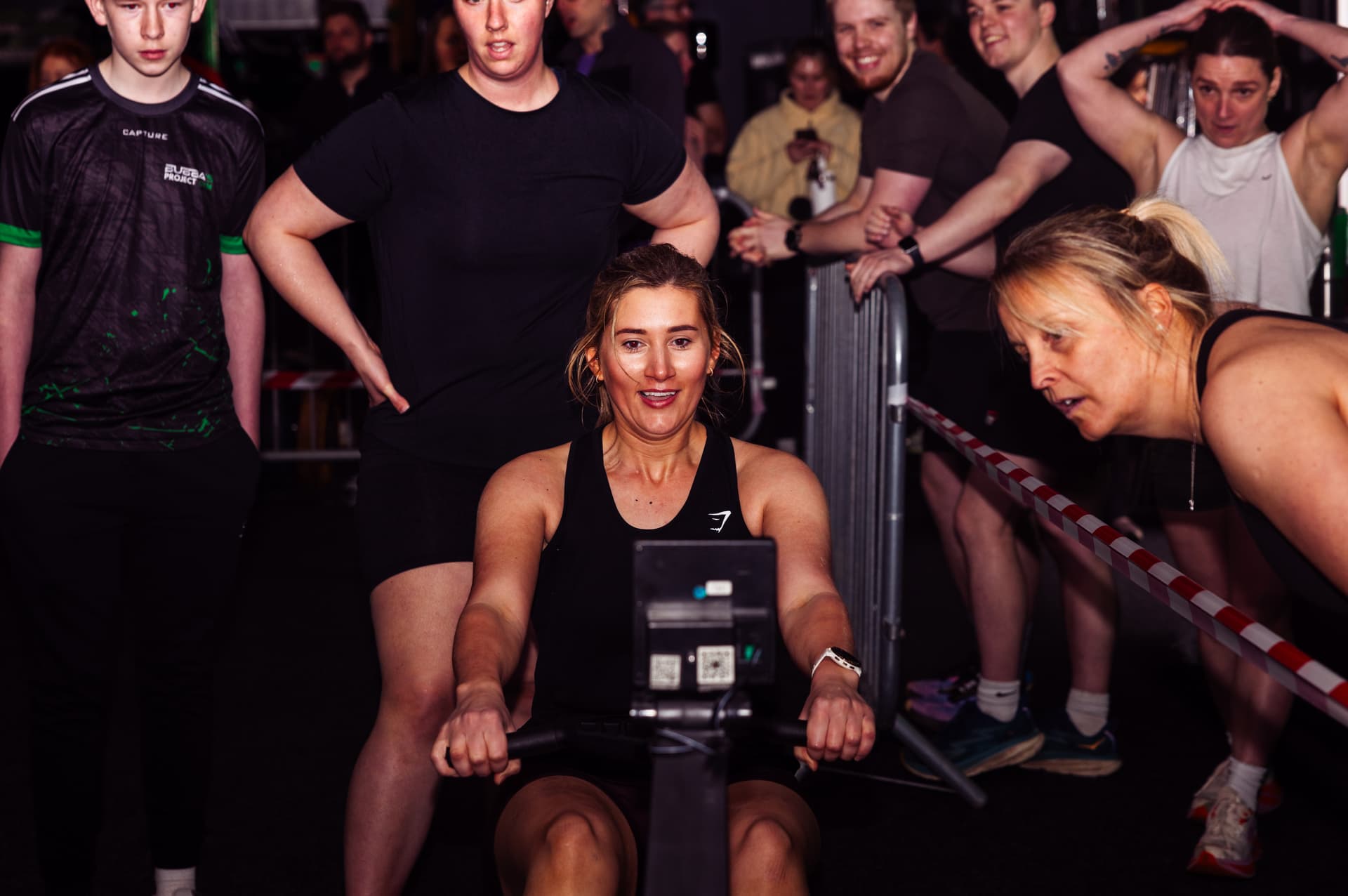 A coach and small group training together at Bubba's Project Gym