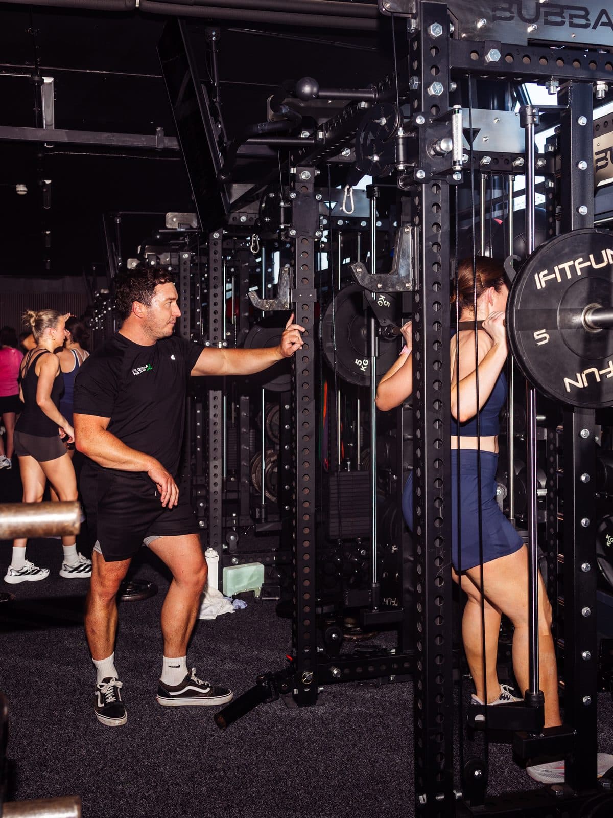 Personal training at Bubba's Project Gym